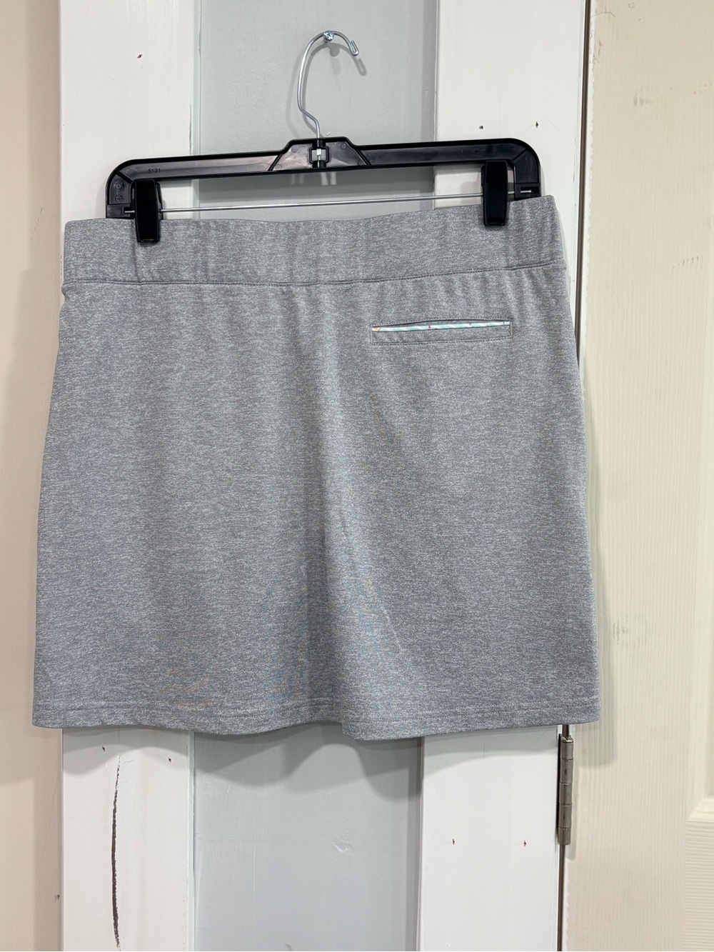 Pebble Beach Women’s L Gray Golf Skort Dry-Luxe Performance Stretch Pockets - Picture 6 of 10